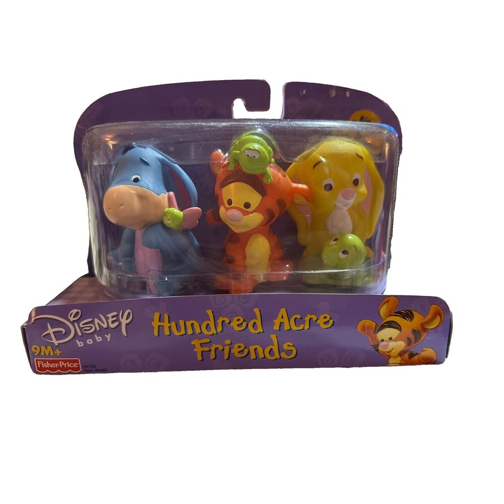 Disney Baby Hundred Acre Friends Eeyore Tigger Rabbit Little People NEW IN BOX